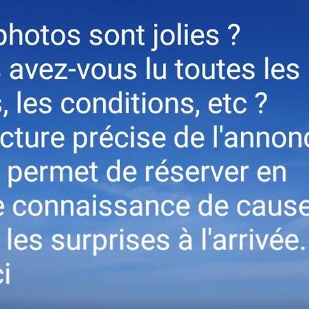 Sejour Romantique A Cabourg, Studio Vue Mer Exterior foto
