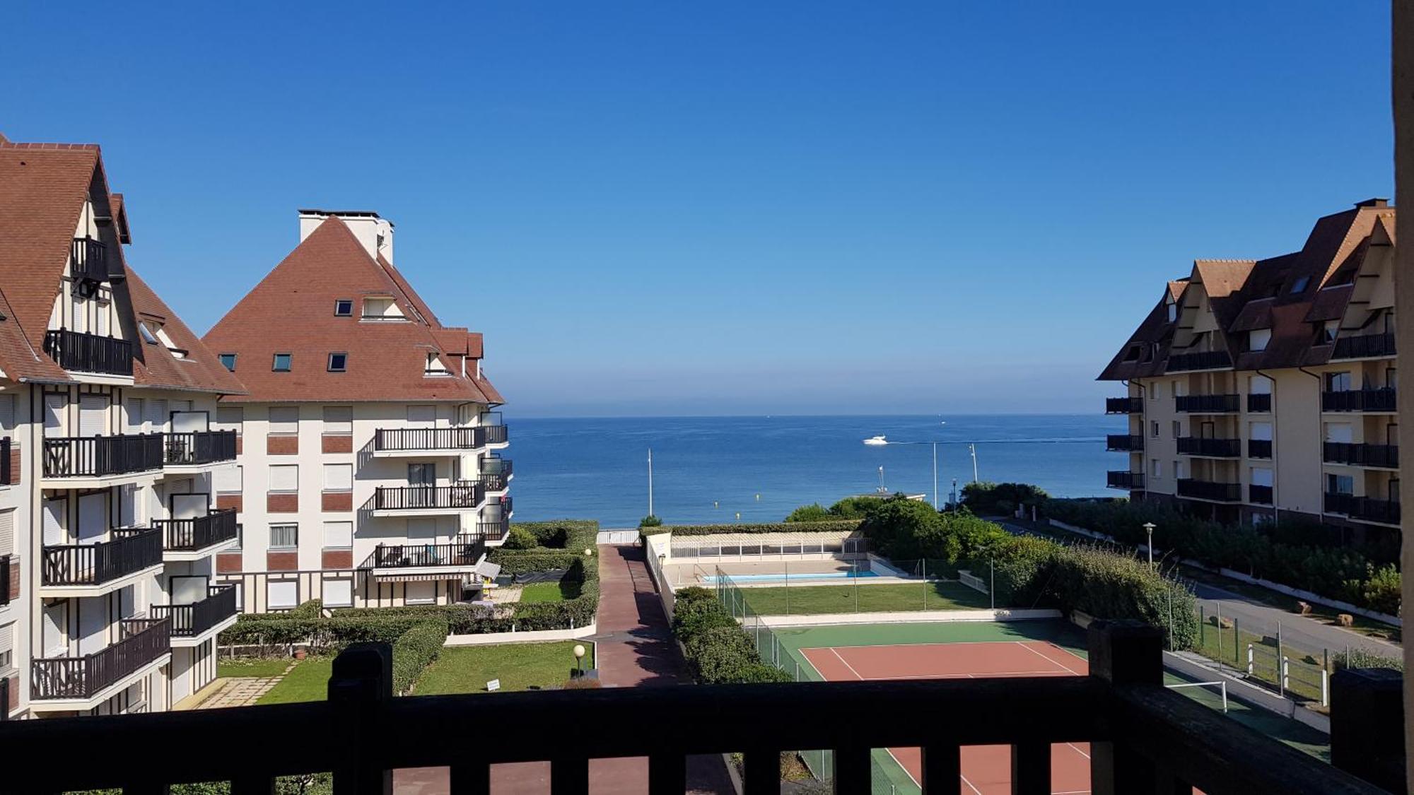 Sejour Romantique A Cabourg, Studio Vue Mer Exterior foto